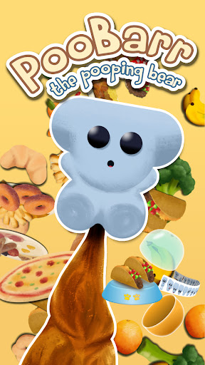 Android application PooBarr the pooping bear screenshort