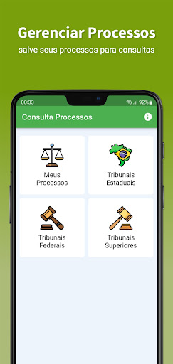 Consulta Processos Screen 2