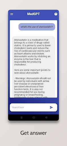 MedGPT - Medical AI App Screen 2