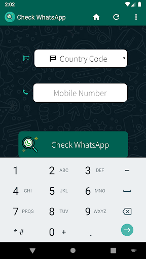 Check Number WA Screen 2