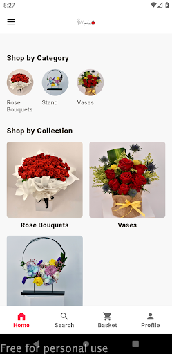 Android application Mada flowers - مدى الأزهار screenshort