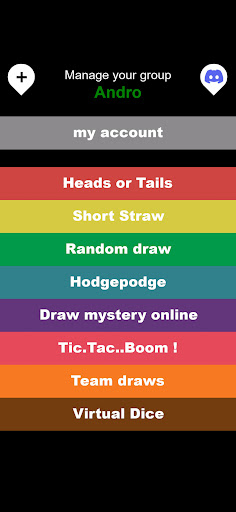 Android application Draw Random screenshort