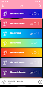 Screenshot 5 K-POP BLACKPINK Ringtones android