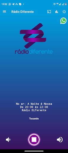 Android application Rádio Diferente screenshort