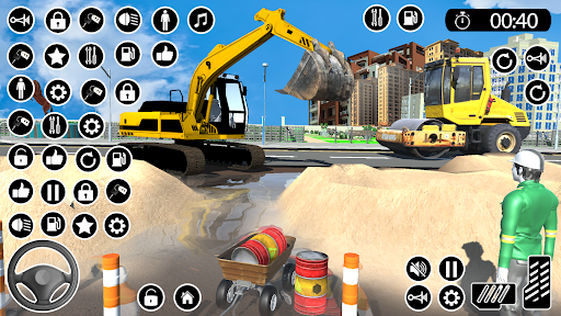 US Construction Games Sim JCB Screen 3