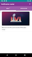 screenshot of NFL Communications