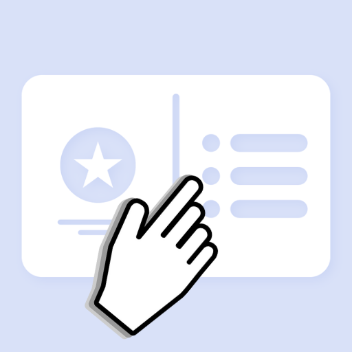 Clickable Business Card  Icon