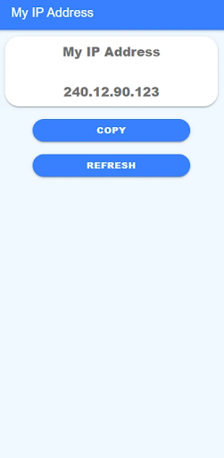 What is my IP Address Screen 3