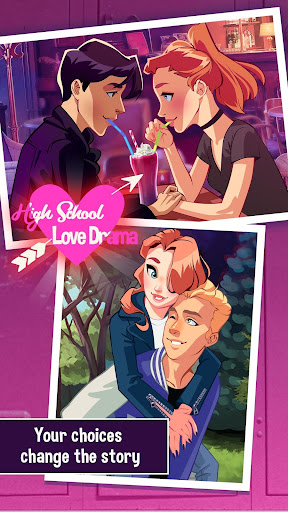 High School Love Drama: Love Story Games  screenshots 2