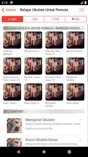 Belajar Ukulele Untuk Pemula Screen 2
