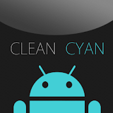 GO SMS Clean Cyan Theme icon