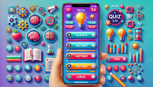 Android application أسئلة وألعاب ذكاء تحدي المعرفة screenshort