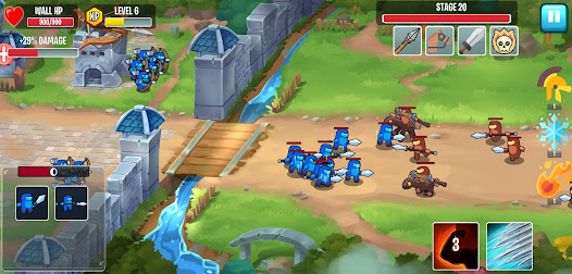 Warriors Defend: Tower Defense apkmartins screenshots 1