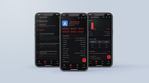 Screenshot of App Manager
