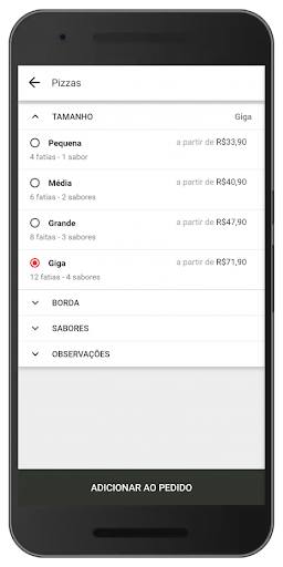 Armazém do Juca Delivery Screen 2