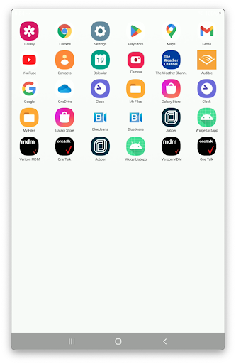 ROVA Launcher Screen 2