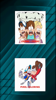 Gravity Falls Coloring