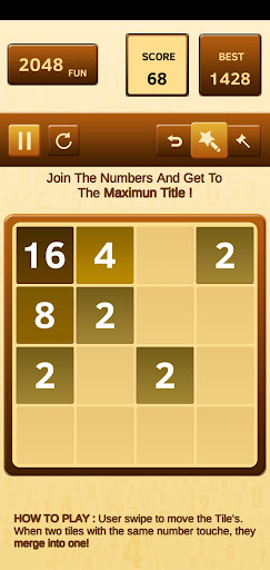 Fun 2048 Screen 3