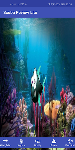 Android application Scuba Review screenshort