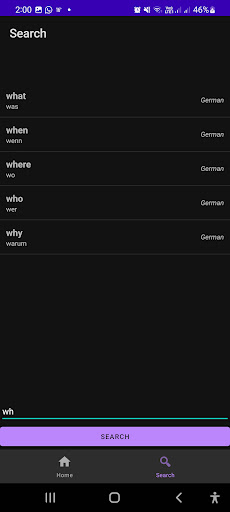 Learn German Assistant Screen 3