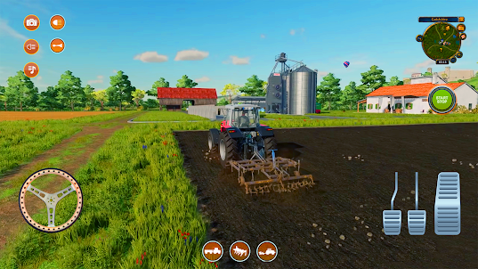 美國拖拉機農業拖拉機模擬