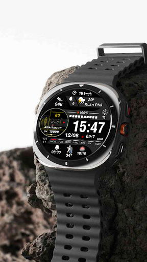 N-SPORT526 Digital Watch face Screen 3