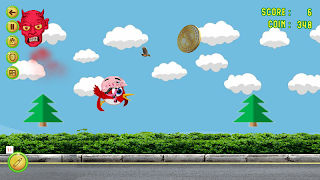 Flying Bird vs Monster - Screenshot 3