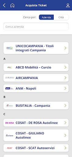 Unico Campania Screen 2