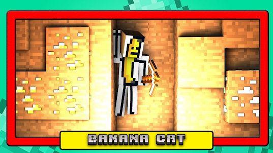 Banana Cat Mod: Minecraft MCPE