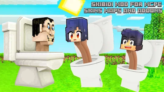 Mod Skibidi Toilet Skins Maps