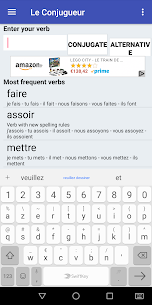 Le Conjugueur MOD APK (Ads Removed) 4