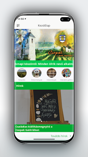 Csopak Község Önkormányzata Screen 2
