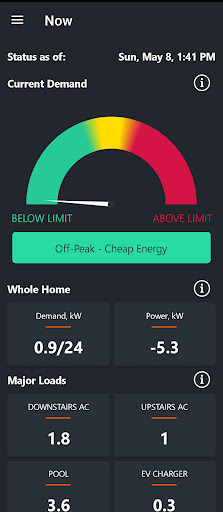 Android application My Home Connect screenshort