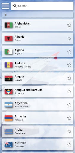 World Countries Screen 2