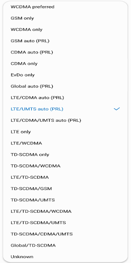 Network Mode Universal Screen 2