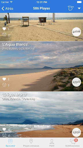 Banderas Azules playas Screen 2