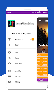 Internet Speed Meter Screenshot