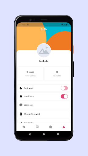 Android application Start2Shop Delivery screenshort