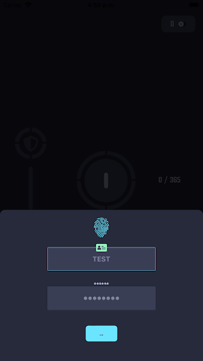 Android application Button I/O screenshort