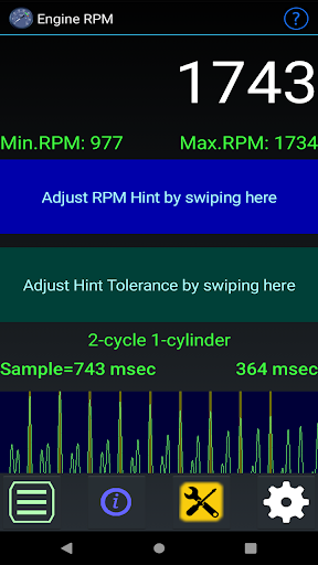 Engine RPM Screenshot