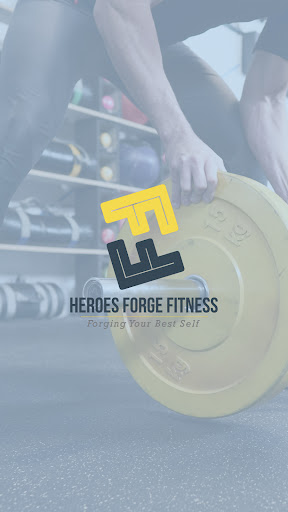 Android application Heroes Forge Fitness screenshort
