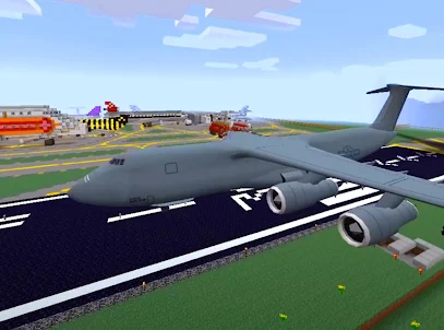 Aviões de Combate Mod em mcpe