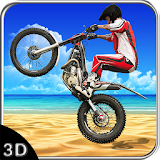 Motocross Beach Stunts on Impossible Tracks icon