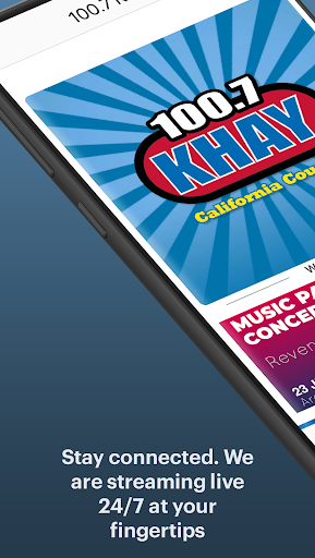 Android application 100.7 KHAY screenshort