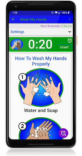 Wash My Hands - Reminder App