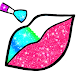 Rainbow Lips Coloring Book Glitter - Beauty Game Baixe no Windows