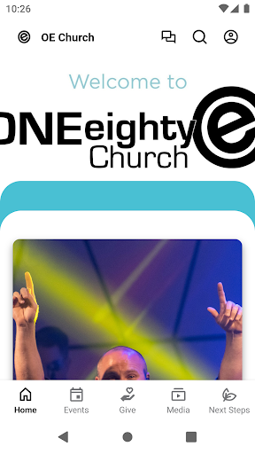 Screenshot of OE Church