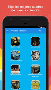 Screenshot 2 Pinturas Famosas con Historia android