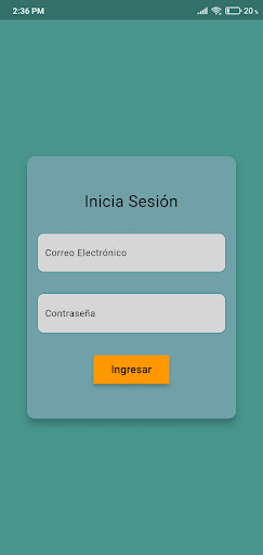 Android application Gestor de Citas screenshort