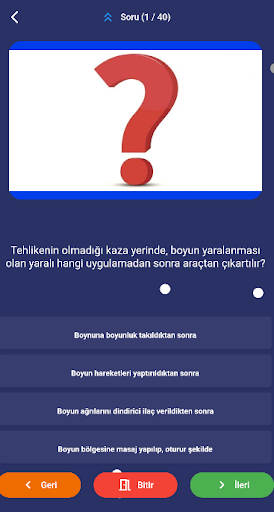 Android application Ehliyet Sınavı ve Kitapçığı screenshort
